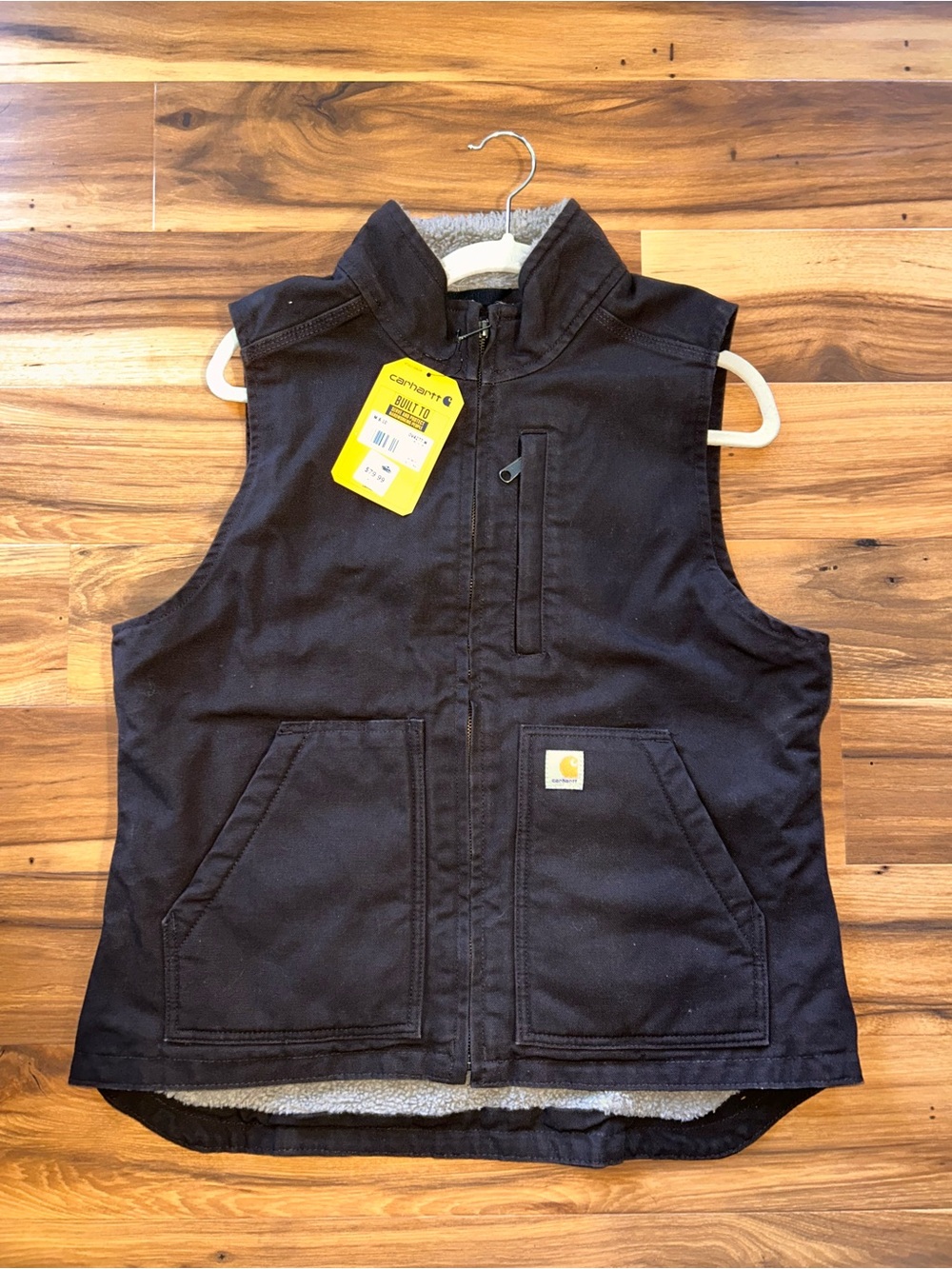 Carhartt Black Workwear Insulated Vest
